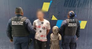 Recuperan estatua robada en el Puente de la Historia en San Juan del Río