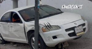 DOS ACCIDENTES AUTOMOVILÍSTICOS EN LA FRAY JUNIPERO SERRA