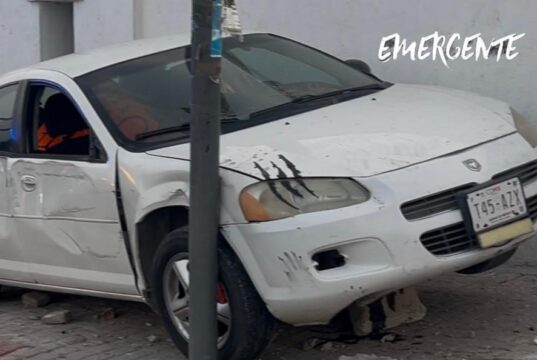 DOS ACCIDENTES AUTOMOVILÍSTICOS EN LA FRAY JUNIPERO SERRA
