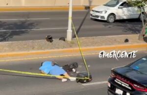 Muere motociclista repartidor tras ser embestido en Bernardo Quintana