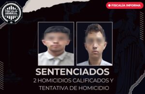 SENTENCIADOS A 93 AÑOS DE PRISIÓN POR DOBLE HOMICIDIO OCURRIDO EN SATÉLITE