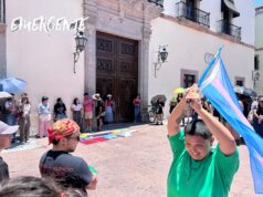 Manifestación Trans NB contra el Veto a la Ley de Identidad de Género en Querétaro