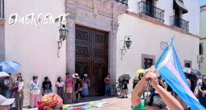 Manifestación Trans NB contra el Veto a la Ley de Identidad de Género en Querétaro