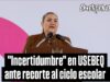 Incertidumbre el recorte del ciclo escolar, expresa USEBEQ
