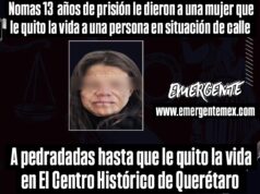 LE DAN 13 AÑOS DE PRISIÓN POR APEDREAR HASTA MATAR A UNA PERSONA EN SITUACIÓN DE CALLE