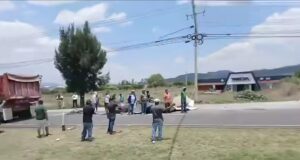 Bloqueo en la carretera 57 a la altura de El Jofrito cumple 24 horas
