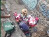 CAE HOMBRE DENTRO DEL DREN PLUVIAL EN EL PARQUE ALCANFORES