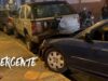 Mujer al volante choca 4 autos estacionados en el Centro de Querétaro