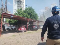 Evacuan empresa Indorama en zona industrial Benito Juárez