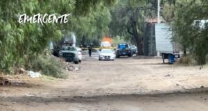 Balacera en Tlacote El Bajo deja una persona sin vida