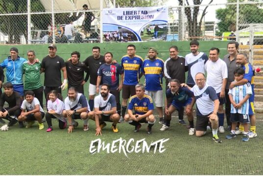 Comunicadores de Querétaro celebran la Libertad de Expresión con Partido de Fútbol