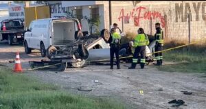 FALLECE CONDUCTOR EN VOLCADURA EN LA CARRETERA 57