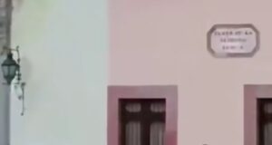 Identificados quienes realizaron pintas en el Palacio de Gobierno: Kuri