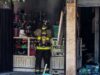 Lesionado en incendio en el centro de San Juan del Río