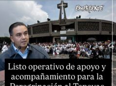 Listo operativo para acompañar la peregrinación a la Basílica