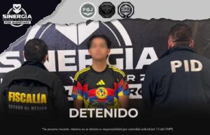 Detenido por robo de vehículo en el Estado de México