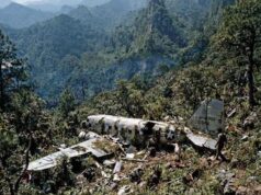 El avión que cayó en la Sierra Gorda Queretana