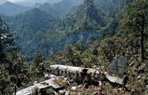 El avión que cayó en la Sierra Gorda Queretana
