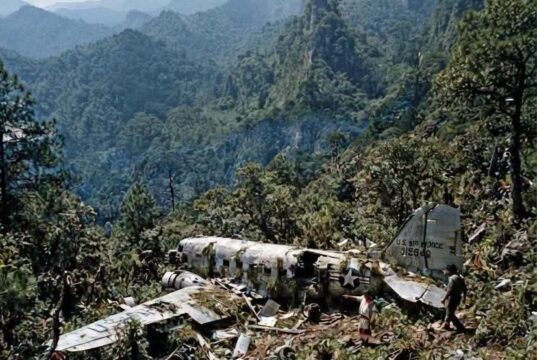 El avión que cayó en la Sierra Gorda Queretana