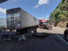 Colisión entre tráileres genera largas filas sobre la autopista México–Querétaro