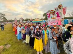 Peregrinas al Tepeyac arriban a Tepeji del Rio
