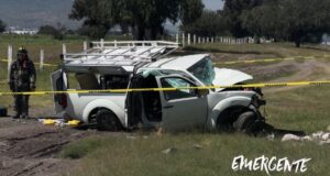 Fallece tras chocar contra muro en la carretera Querétaro San Luis Potosí