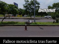 Fallece motociclista en accidente sobre Paseo de la República