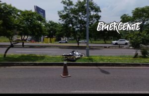 Fallece motociclista en accidente sobre Paseo de la República