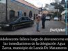 Muere adolescente tras desvanecerse en Landa de Matamoros