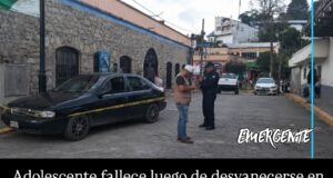Muere adolescente tras desvanecerse en Landa de Matamoros
