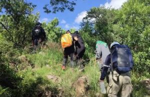 RESCATAN A CUATRO PERSONAS PERDIDAS EN EL CERRO GORDO en SAN JUAN DEL RIO