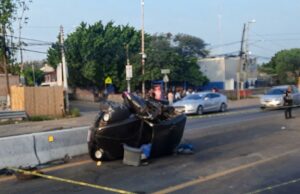Fallece mujer en choque automovilístico en 5 de Febrero
