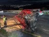 VOLCADURA MOVILIZA A CUERPOS DE EMERGENCIA EN EL FRAY JUNÍPERO SERRA