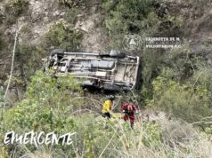 Rescatan cuerpo del barranco en Cadereyta
