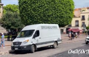 MUERE ADULTO MAYOR EN EL JARDIN DE LA CORREGIDORA