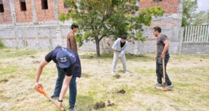 Encabeza Felifer Macías reforestación en la prepa Bicentenario