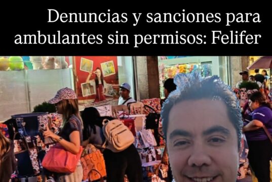 Sanciones y denuncias contra ambulantes en espacios públicos