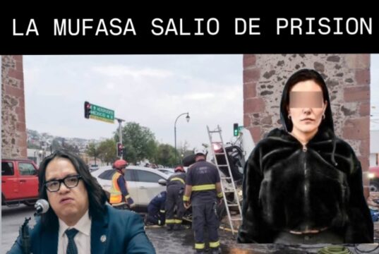 La Mufasa sale Libre tras pagar a las 2 familias de víctimas en el Acueducto de Querétaro
