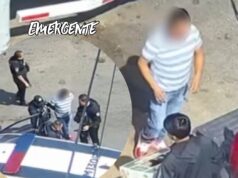 Sancionan a conductor por tirar basura en la capital de Querétaro
