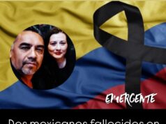Dos mexicanos fallecidos en el Sismo en Colombia