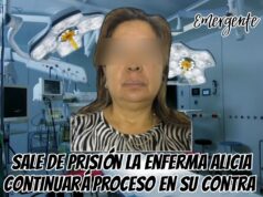 Sale de prisión la enfermera Alicia N. Pero continuará con proceso legal
