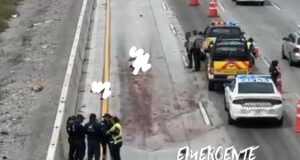 Muere persona atropellada al intentar cruzar la carretera 57 en El Marqués