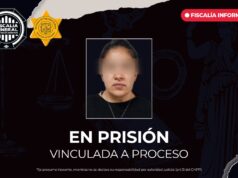 Mujer detenida por robo en tienda de autoservicio en el Centro de Querétaro