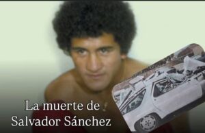 La muerte del boxeador Salvador Sánchez
