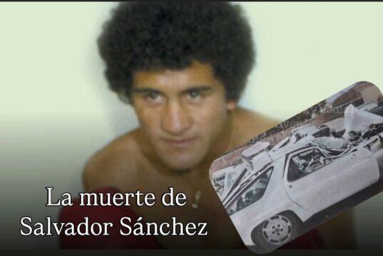 La muerte del boxeador Salvador Sánchez