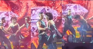 Se le safa cadera a Alejandra Guzmán durante concierto