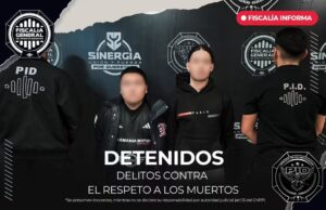 Detenidos desenterraban muertos para robarle las joyas en Querétaro