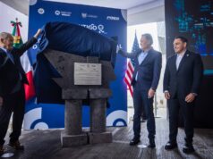 Colocan piedra para Academia de capacitación policial en Querétaro