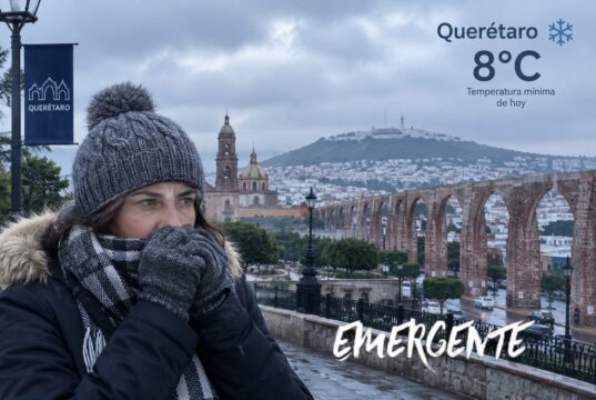 Querétaro comienza con bajas temperaturas desde los 9°
