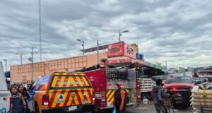 Se intoxican 4 personas en la Central de Abastos por derrame de químicos